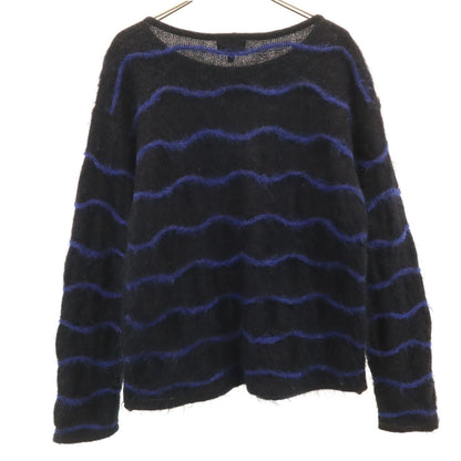GIORGIO ARMANI Italian Mohair Blend Sweater Black Size 40