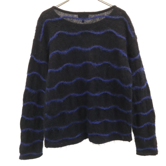 GIORGIO ARMANI Italian Mohair Blend Sweater Black Size 40