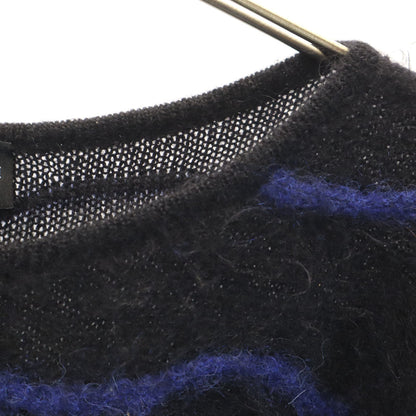 GIORGIO ARMANI Italian Mohair Blend Sweater Black Size 40