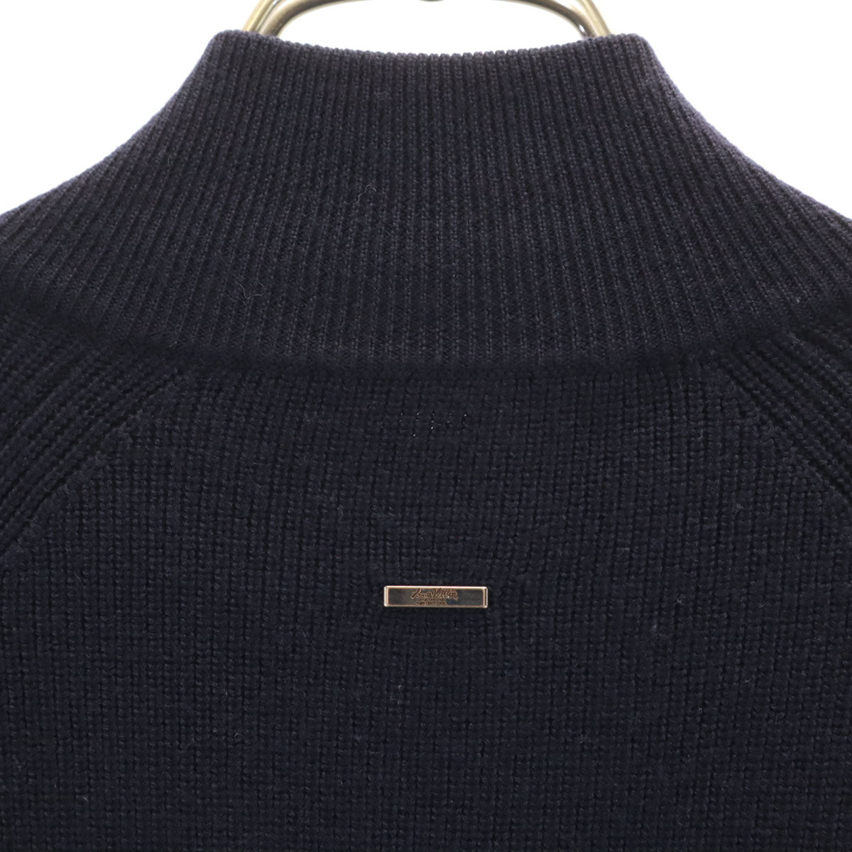 LOUIS VUITTON Knit Jacket Navy Size S