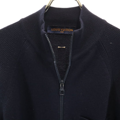LOUIS VUITTON Knit Jacket Navy Size S