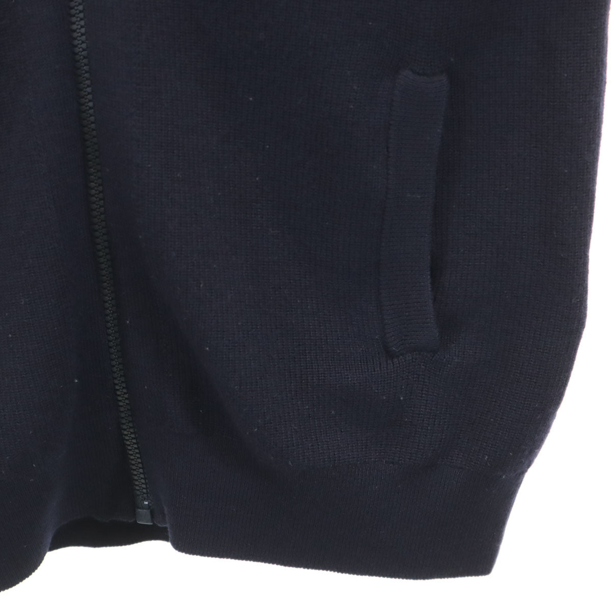 LOUIS VUITTON Knit Jacket Navy Size S