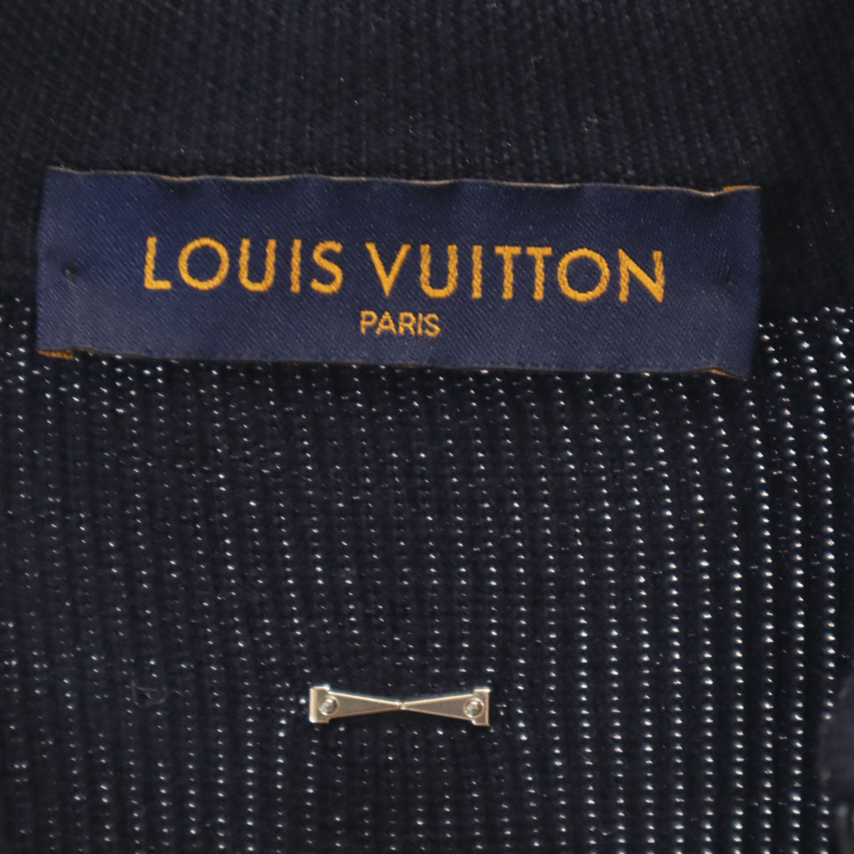 LOUIS VUITTON Knit Jacket Navy Size S