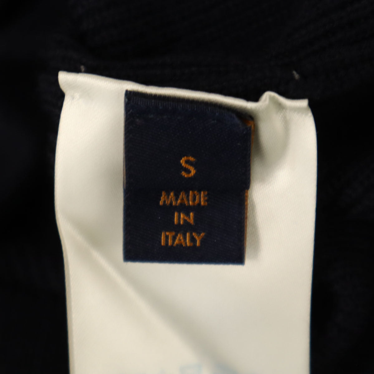 LOUIS VUITTON Knit Jacket Navy Size S