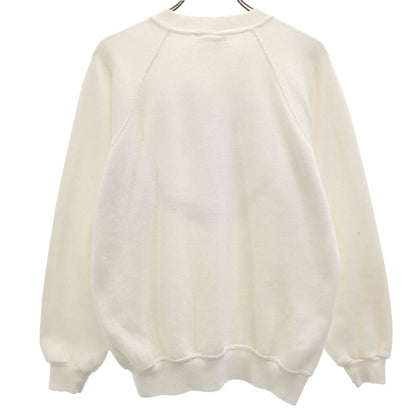 BASSETT WALKER 90s USA Made Mickey Sweatshirt White Size M