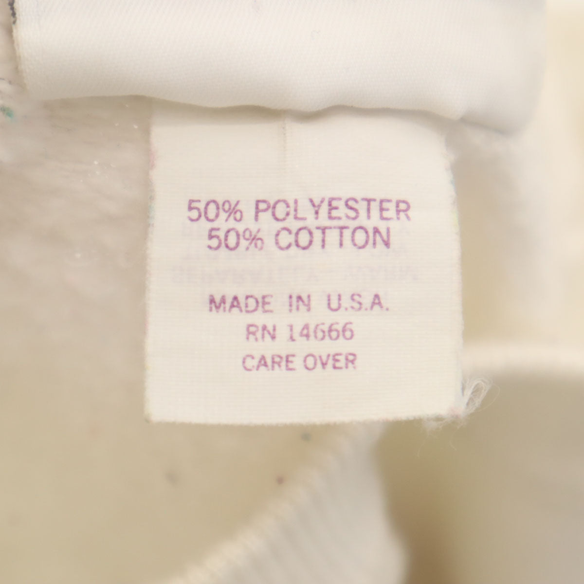 BASSETT WALKER 90s USA Made Mickey Sweatshirt White Size M