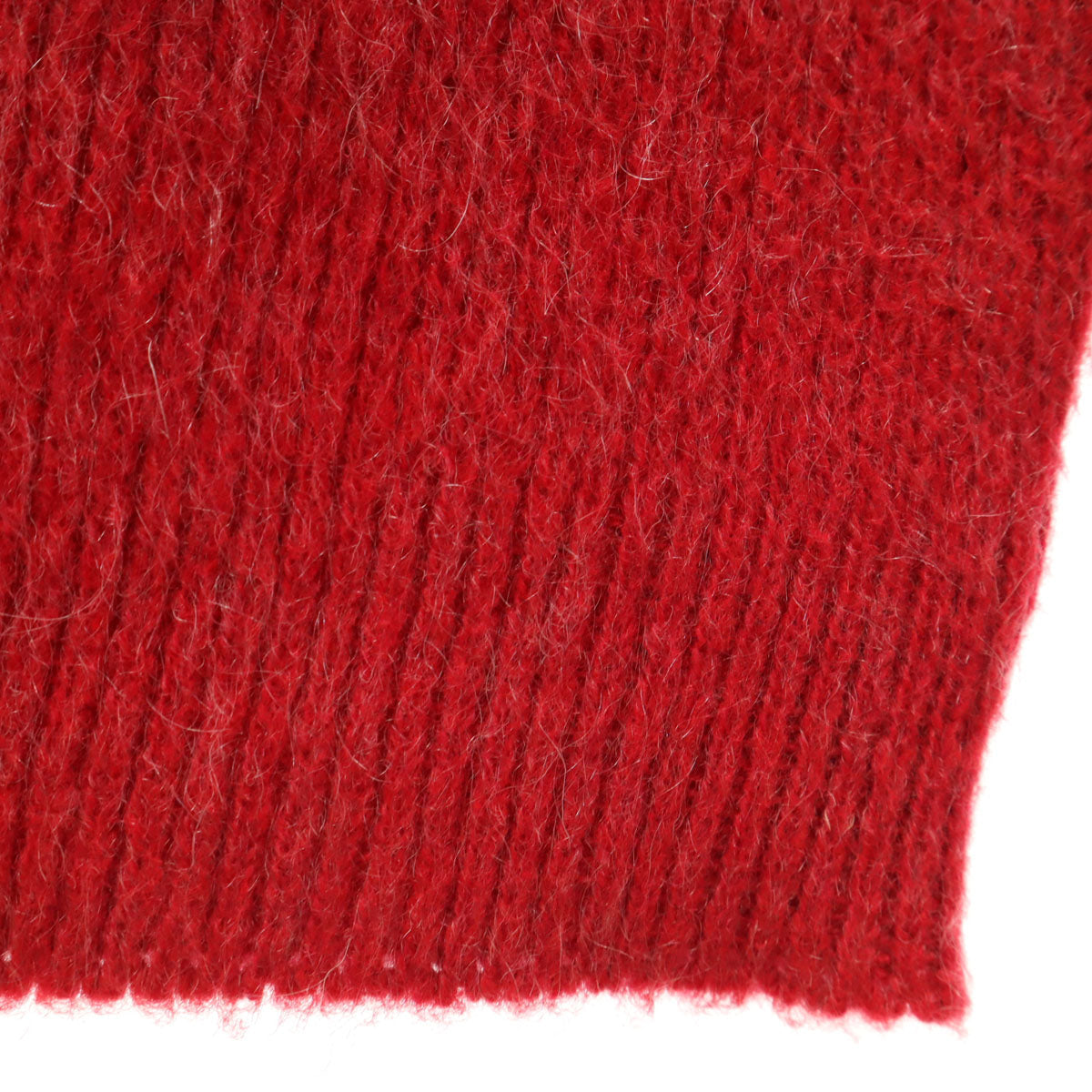 WELGRUME 60s USA Vintage Mohair Blend Cardigan Red Size M