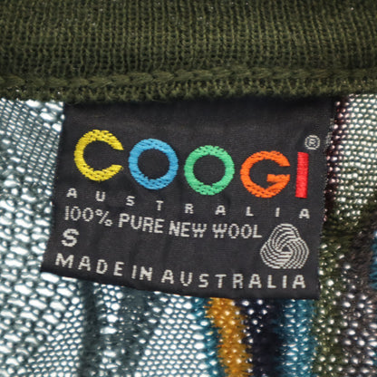 COOGI 90s Australian 3D Knit Cardigan Multi Size S