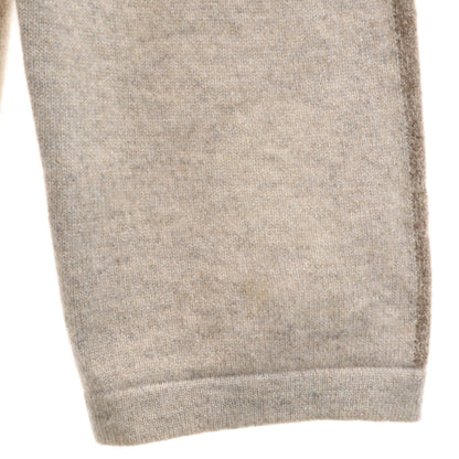 HERMES Italian Cashmere Stripe Half-Zip Sweater Size XL