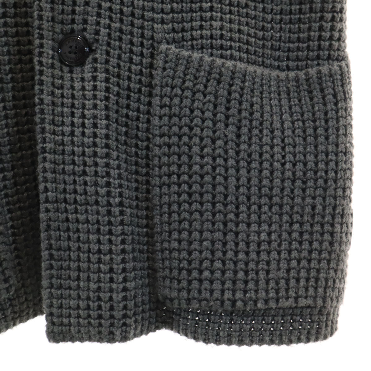 ARMANI EXCHANGE Long Sleeve Knit Cardigan Gray Size M