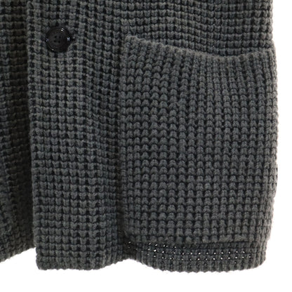 ARMANI EXCHANGE Long Sleeve Knit Cardigan Gray Size M
