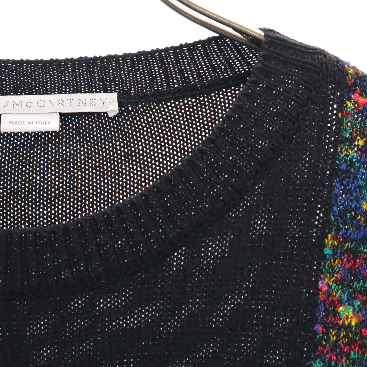 Stella McCartney Italian Long Sleeve Black Sweater Size S
