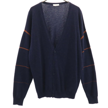 BALENCIAGA.PARIS Made in Italy V-Neck Cardigan Blue Size S