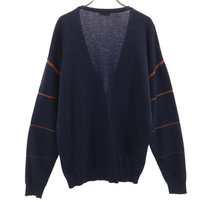BALENCIAGA.PARIS Made in Italy V-Neck Cardigan Blue Size S