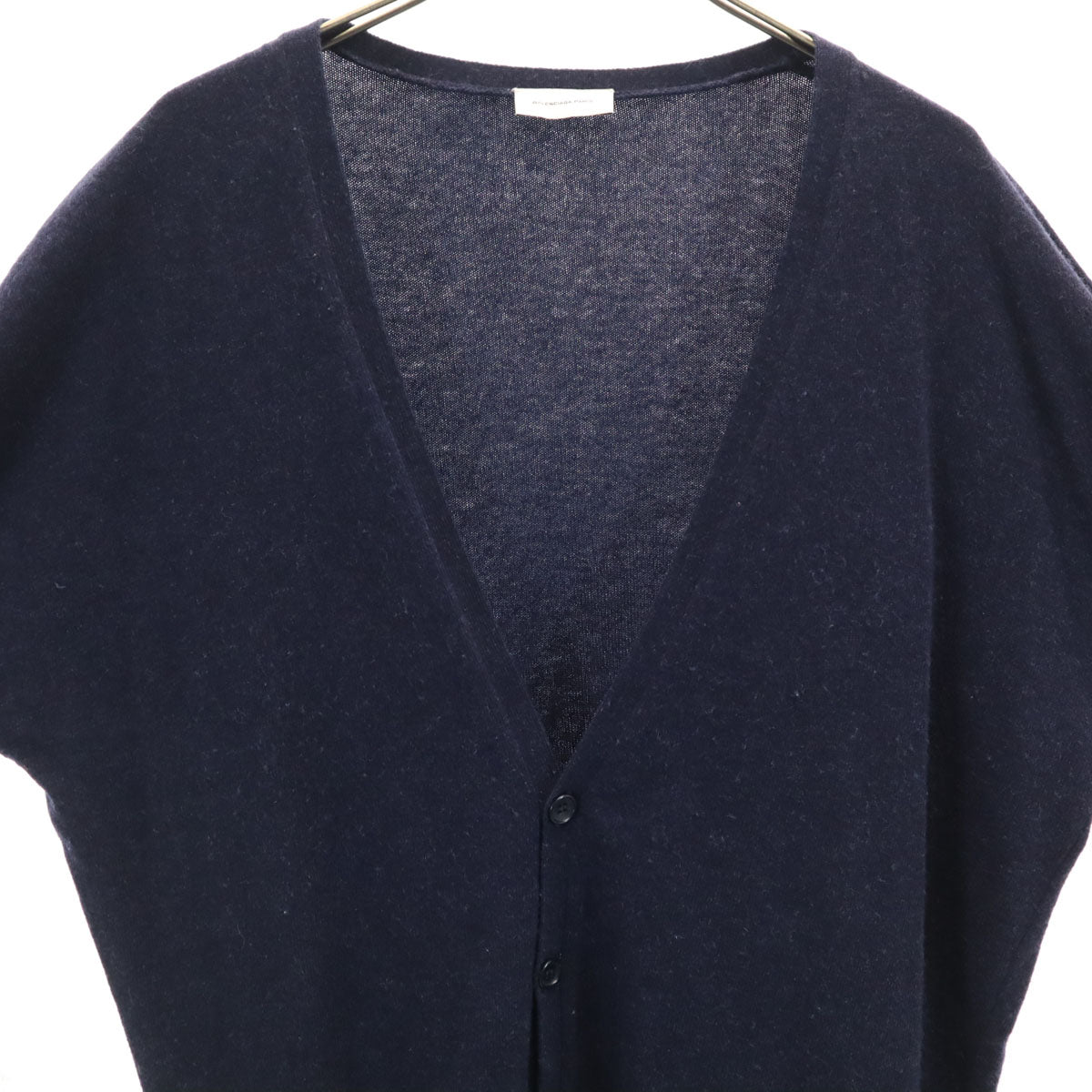 BALENCIAGA.PARIS Made in Italy V-Neck Cardigan Blue Size S