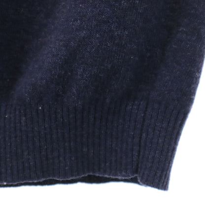 BALENCIAGA.PARIS Made in Italy V-Neck Cardigan Blue Size S
