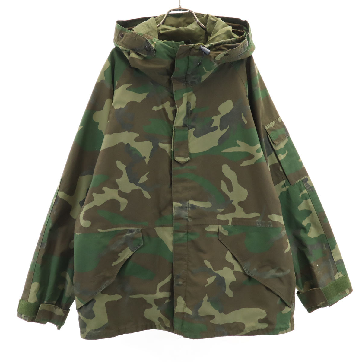 US ARMY 90s Gore-Tex Camo Field Jacket Khaki Size L