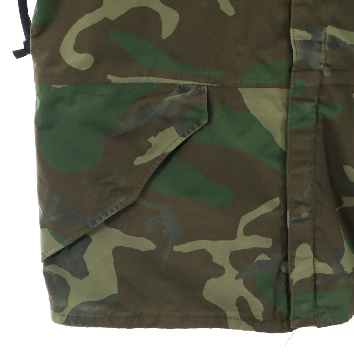 US ARMY 90s Gore-Tex Camo Field Jacket Khaki Size L