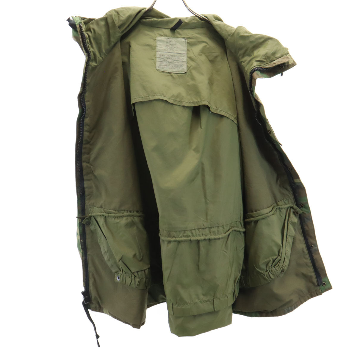 US ARMY 90s Gore-Tex Camo Field Jacket Khaki Size L