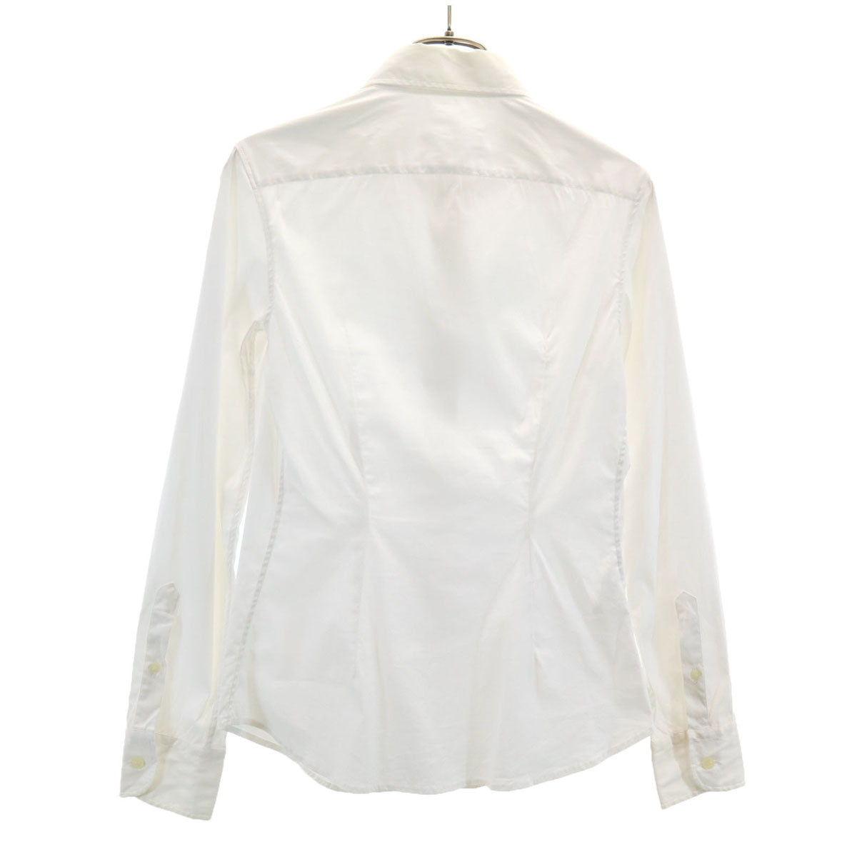 PRADA Long Sleeve Button-Up White Size 38