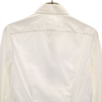 PRADA Long Sleeve Button-Up White Size 38