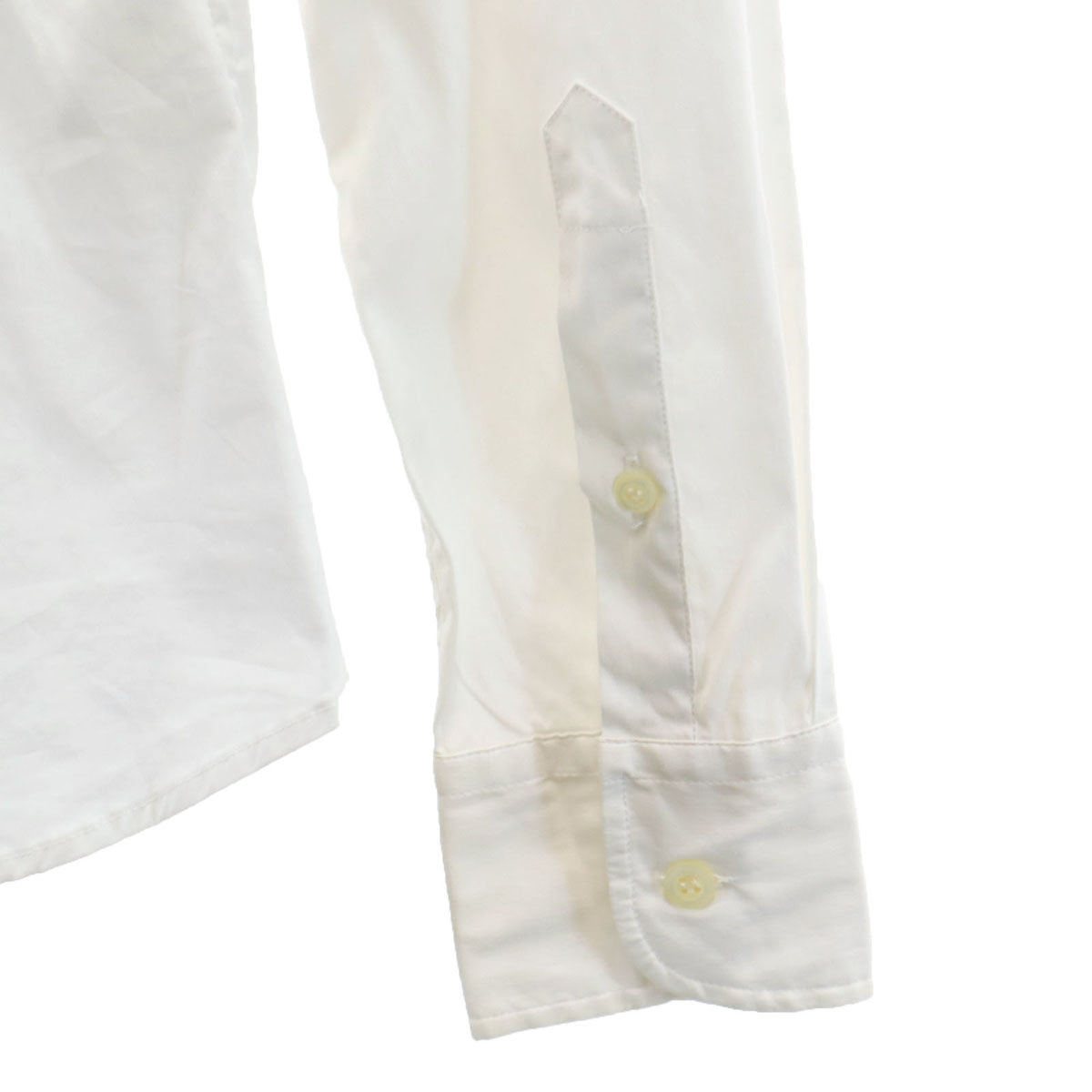 PRADA Long Sleeve Button-Up White Size 38