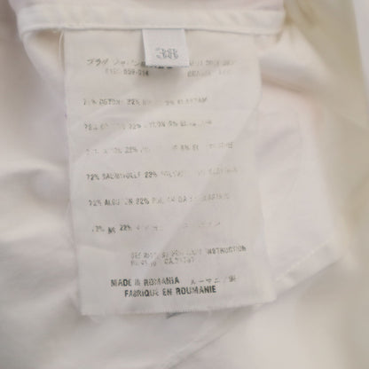 PRADA Long Sleeve Button-Up White Size 38