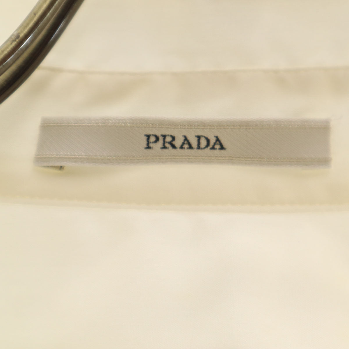 PRADA 2007 Long Sleeve Button-Up White Size 38