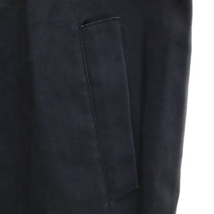 PRADA Stand Collar Coat Navy Size 40