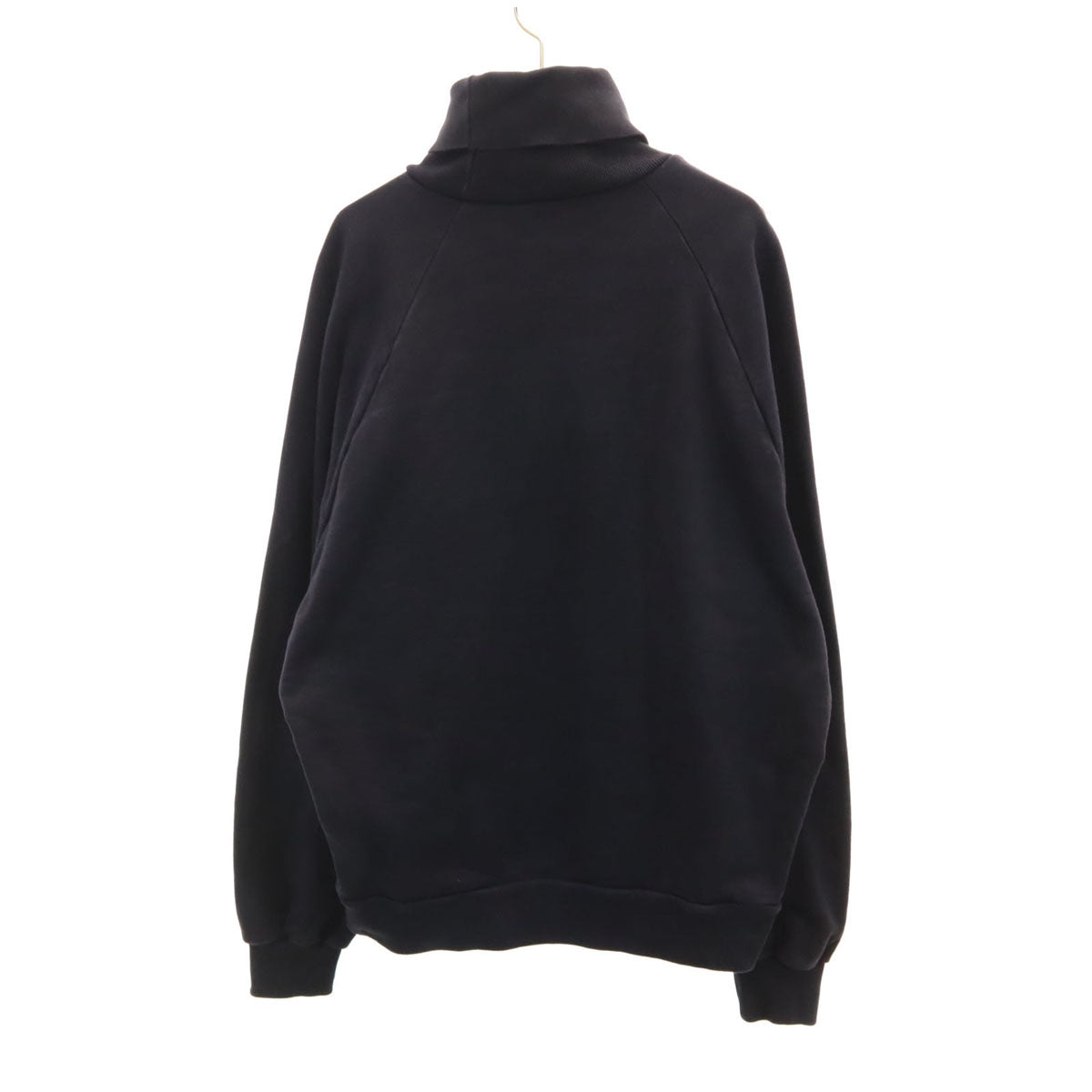 PRADA Italian Turtleneck Sweatshirt Black Size M