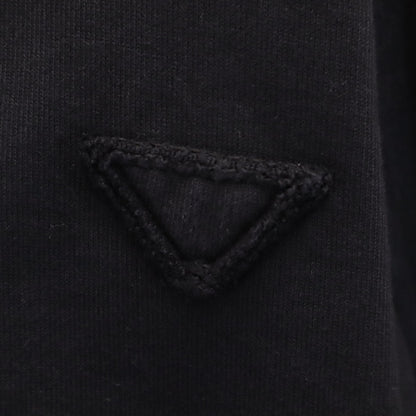 PRADA Italian Turtleneck Sweatshirt Black Size M