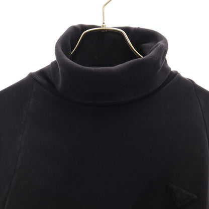 PRADA Italian Turtleneck Sweatshirt Black Size M