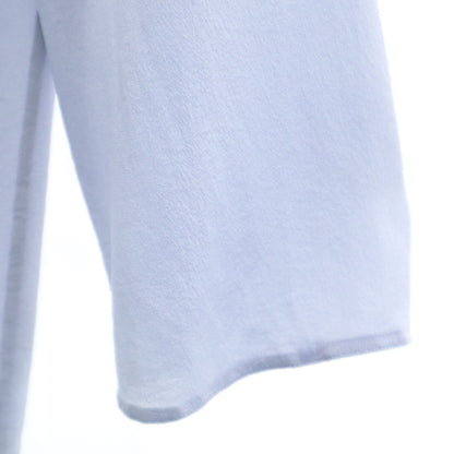 PRADA Blue Gray 3/4 Sleeve Blouse Size 40