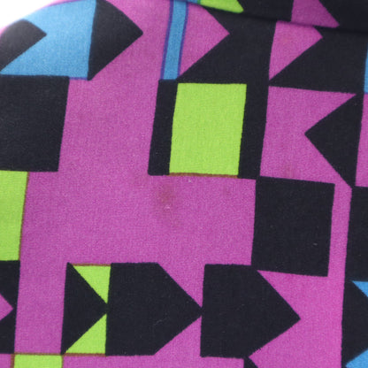 GIVENCHY 90s Geometric Oversized Shirt Purple Size 42