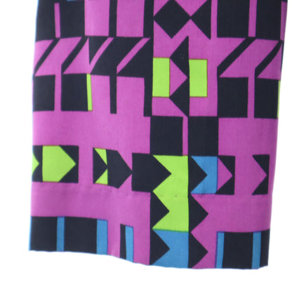 GIVENCHY 90s Geometric Oversized Shirt Purple Size 42