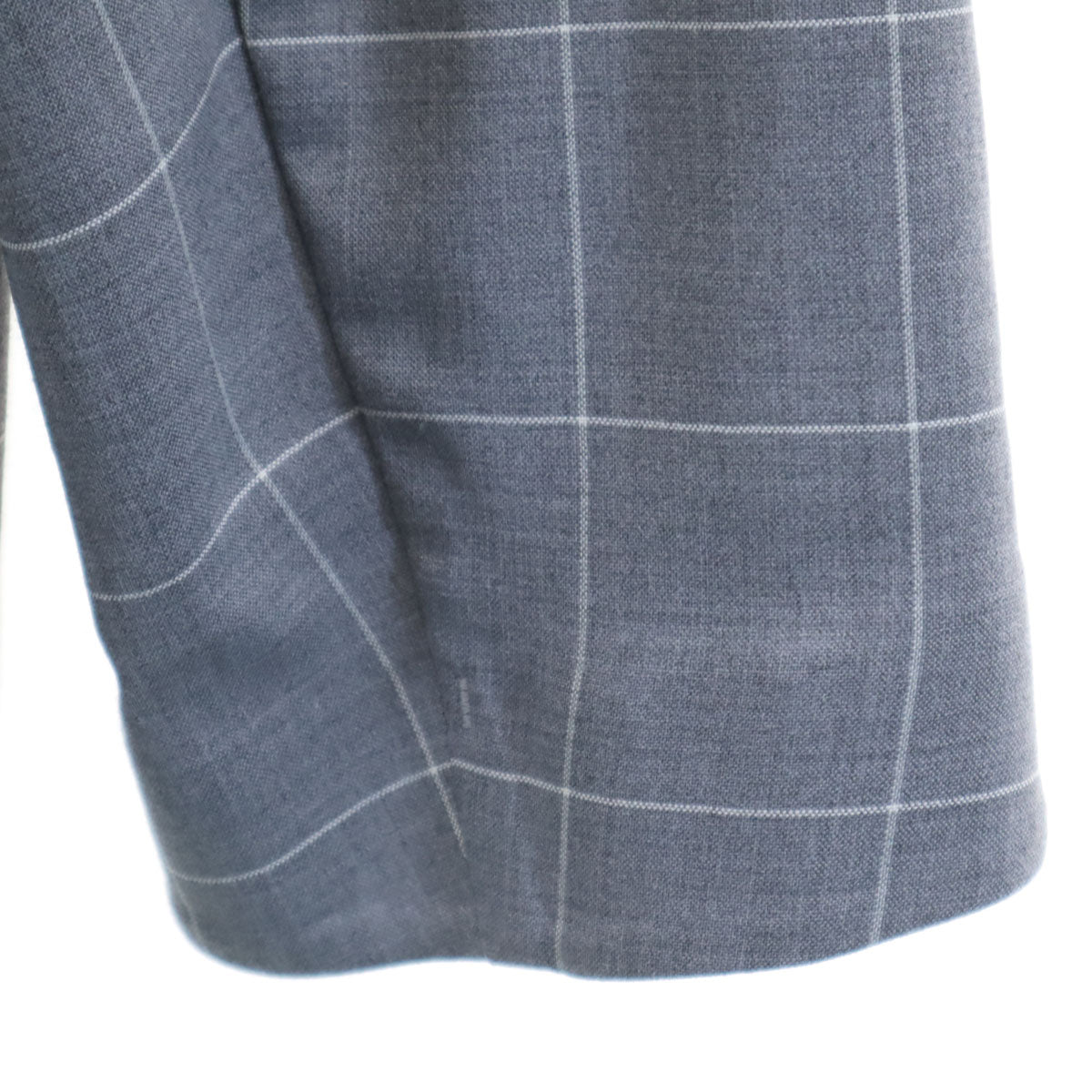 uniform experiment 20SS Windowpane Check Blazer Gray Size 3