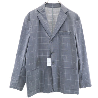uniform experiment 20SS Windowpane Check Blazer Gray Size 1