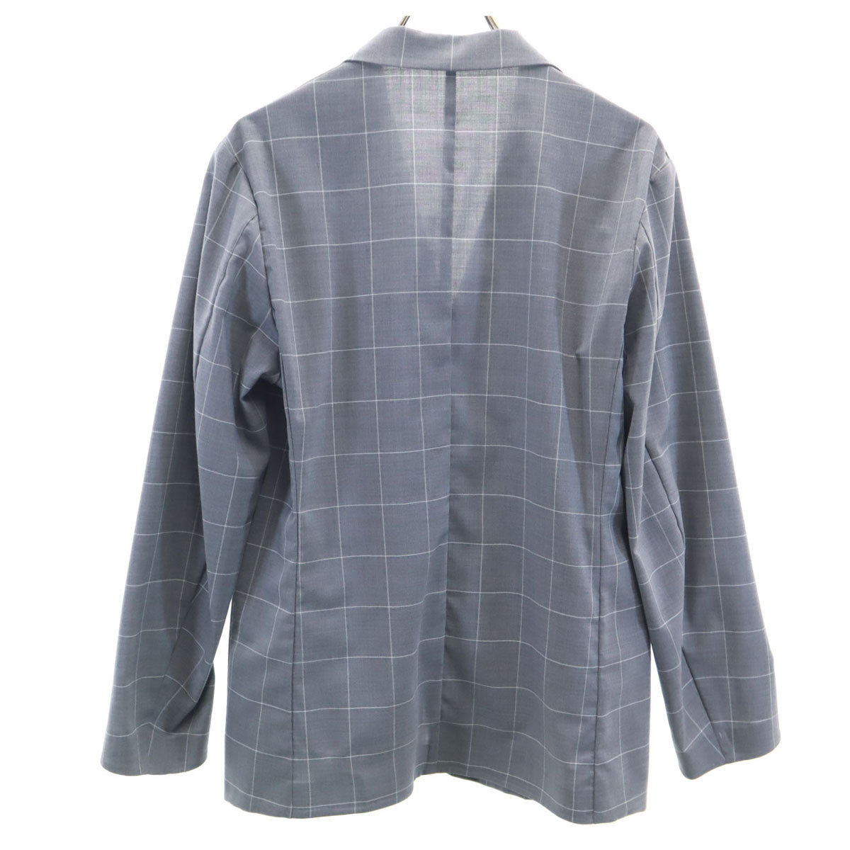 uniform experiment 20SS Windowpane Check Blazer Gray Size 1