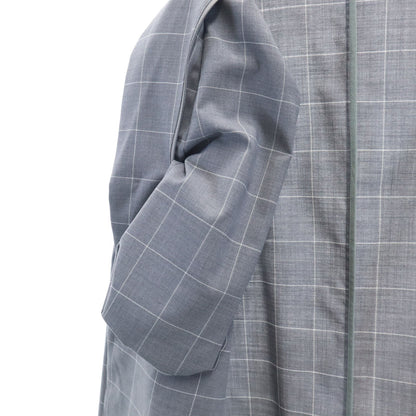uniform experiment 20SS Windowpane Check Blazer Gray Size 1
