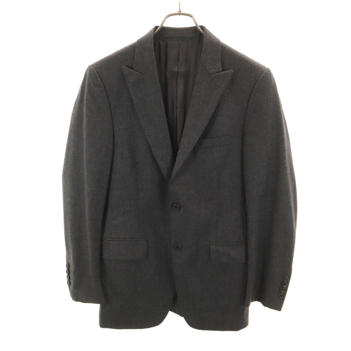 PRADA Italian Tailored Blazer Charcoal Gray Size S