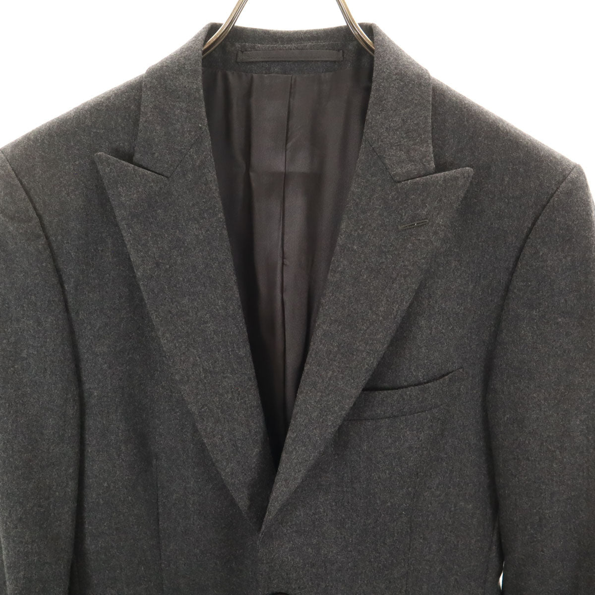PRADA Italian Tailored Blazer Charcoal Gray Size S