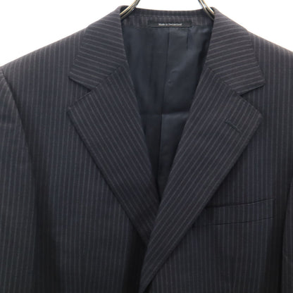 GUCCI Swiss Made Striped Blazer Charcoal Size 48