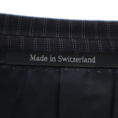 GUCCI Swiss Made Striped Blazer Charcoal Size 48