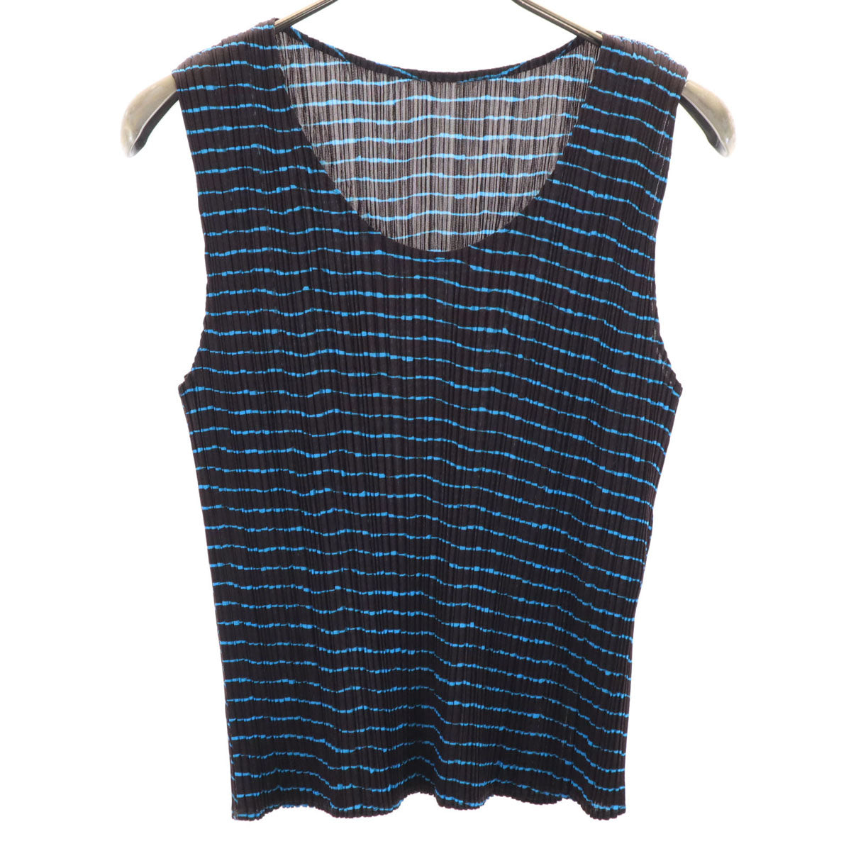 PLEATS PLEASE 90s Striped Pleated Dark Brown Size JP 3