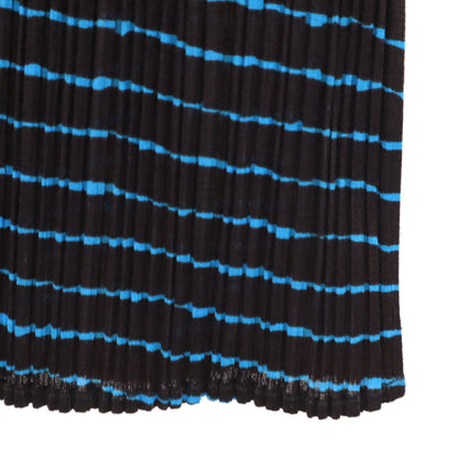PLEATS PLEASE 90s Striped Pleated Dark Brown Size JP 3