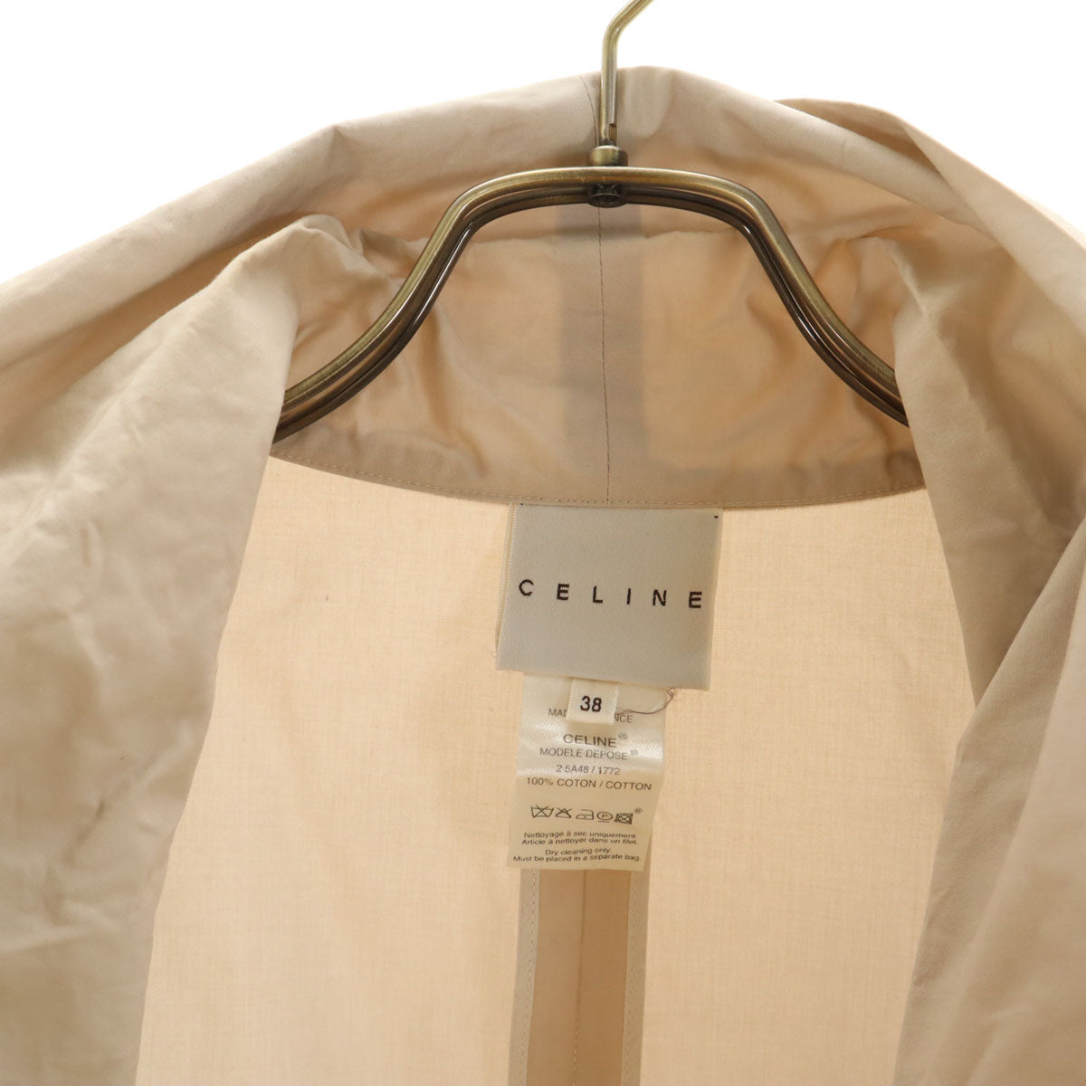 CELINE Jacket Ivory Size 38