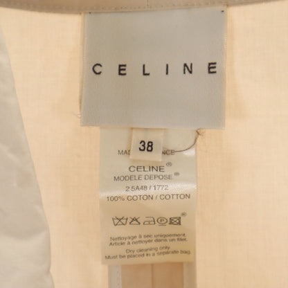 CELINE Jacket Ivory Size 38