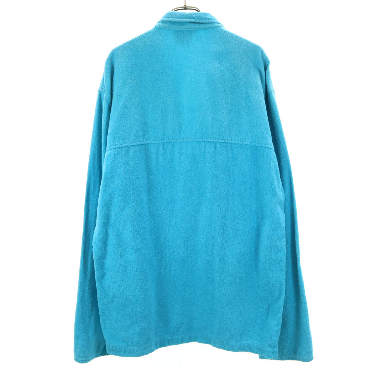 GUCCI 80s Vintage Italian Terry Blazer Light Blue Size 50