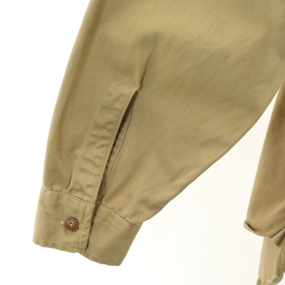 SWEETORR '40s Vintage Gusseted Long Shirt Beige