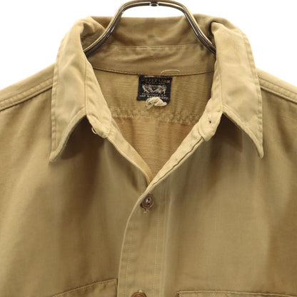 SWEETORR '40s Vintage Gusseted Long Shirt Beige